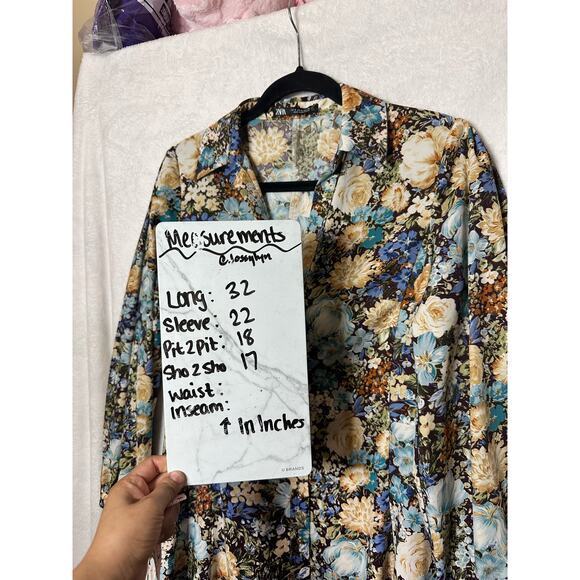 ZARA FLORAL PRINTED MINI DRESS SIZE Small 2148/415 Blogger Favorite - Picture 7 of 12